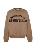 FEAR OF GOD ESSENTIALS logo-embroidery sweatshirt